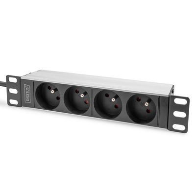 Product Πολύπριζο Δικτύου Digitus DN-95418-FR - 4 Ports base image