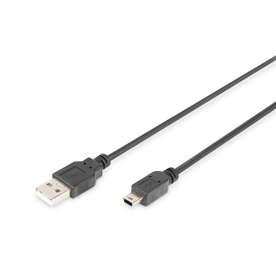 Product Καλώδιο USB Digitus DB-300130-030-S - USB-A / Mini-USB - 3 m base image