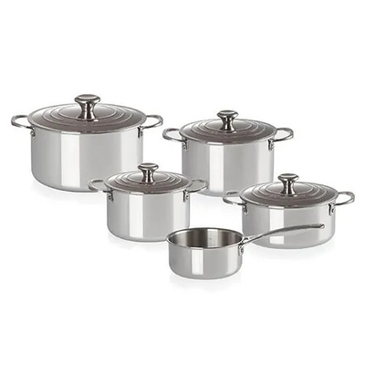 Product Σετ Μαγειρικά Σκεύη Le Creuset Plus 5-piece Stainless (96605300000000) base image