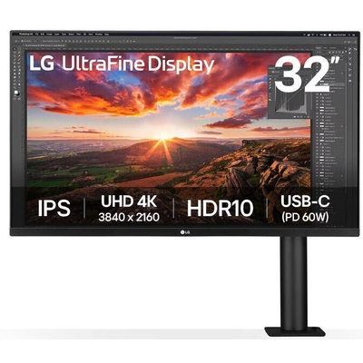 Product Monitor 32" LG 32UN880K-B base image