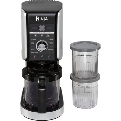 Product Παγωτομηχανή Ninja (NC502EU) Creami Deluxe 10-in1 Black Silver base image