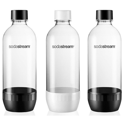 Product Ανταλλακτική Φιάλη SodaStream PET Bottle Universal (3 Bottles, 1L, black) (2260525) base image