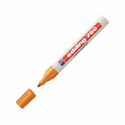 Product Μαρκαδόρος Edding 750 Paint Marker Orange (4-750006) base image