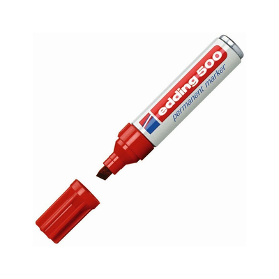 Product Μαρκαδόρος Edding 500 Perm Marker Red (4-500002) base image