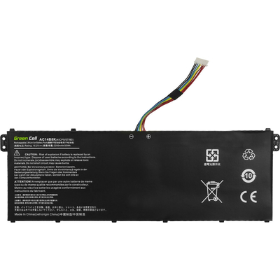 Product Συμβατή Μπαταρία Green Cell AC14B3K AC14B8K for Acer Aspire 5 A515 A517 R15 base image
