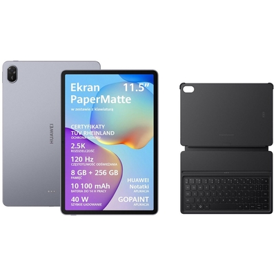 Product Tablet Huawei MatePad 11,5" 2025 8/256GB WiFi Gray + Keyboard base image