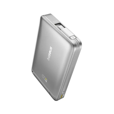 Product Powerbank Baseus Nomos Qi2 USB-C 10000mAh 45W Gray base image