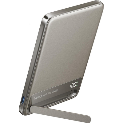 Product Powerbank Iniu MagPro Slim 5K Titanium base image