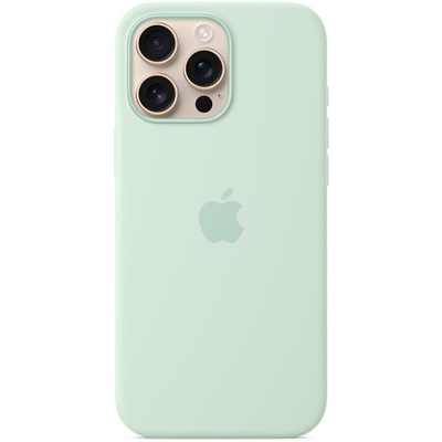 Product Θήκη Κινητού Apple iPhone 16 Pro Max Silicone with MagSafe aquamarine base image