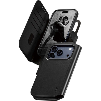 Product Θήκη Κινητού CARE by PanzerGlass Feature Tango 2in1 Wallet MagSafe iPhone 17 Pro Max Black base image
