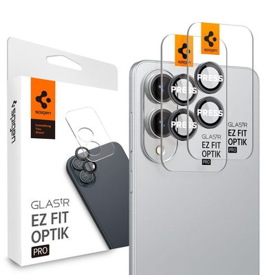 Product Προστατευτικό Κάμερας Κινητών Spigen Optik Pro GLAS.TR EZ for Galaxy S25 Edge - 2 pcs. base image