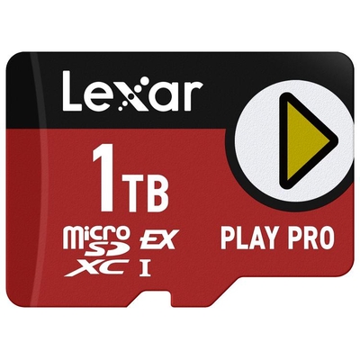 Product Κάρτα Μνήμης microSDXC 1TB Lexar Express PLAY Pro Express 7.1 UHS-I C10 U3 V30 base image