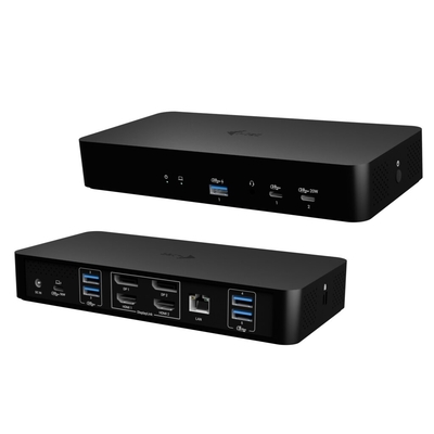 Product Docking Station i-tec Universal Intelligent Dual Display PD100W base image