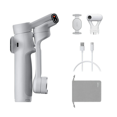 Product Gimbals Κινητών Insta360 Flow 2 AI Tracker Bundle/ Stone Gray base image