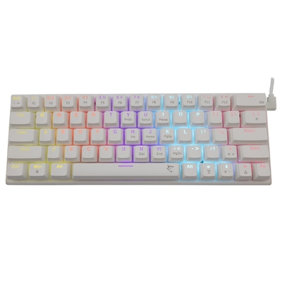 Product Gaming Πληκτρολόγιο White Shark Wakizashi-2 White US red switch base image