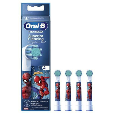 Product Ανταλλακτικές Κεφαλές Οδοντόβουρτσας Oral-B EB10S Spiderman 4 pcs. base image