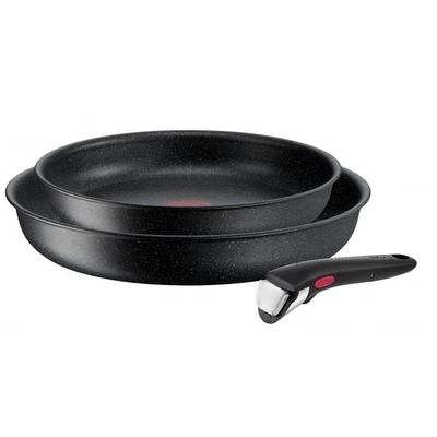 Product Τηγάνια Tefal Ingenio Black Stone L3999032 3 el. Black base image