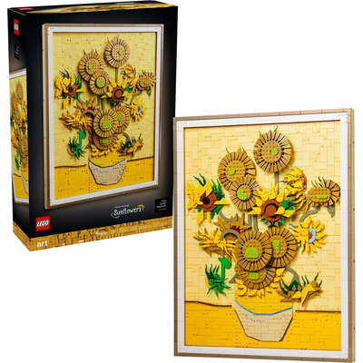 Product Lego ART 31215 "Sunflowers" by Vincent van Gogh base image