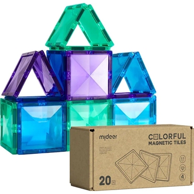 Product Παιχνίδι Κατασκευών Mideer Magnetic 20-Piece MD6397 base image