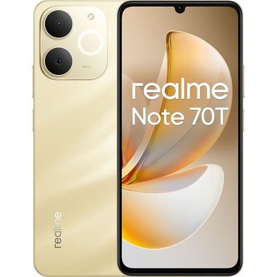 Product Smartphone Realme Note 70T 4/256GB Gold base image