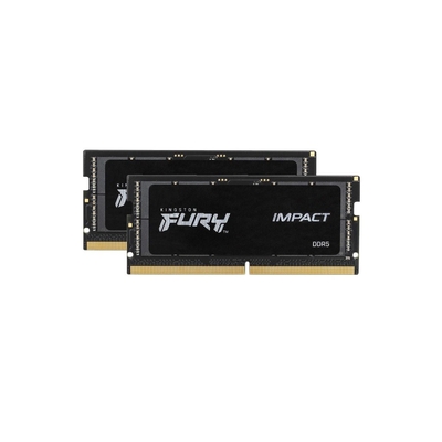Product Μνήμη RAM Φορητού DDR5 64GB Kingston SODIMM 4800 CL38 (2x 32GB) FURY base image