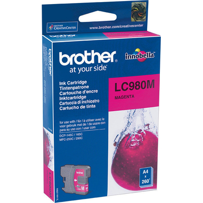 Product Μελάνι Brother LC-980M Magenta 260 pages (Original) base image