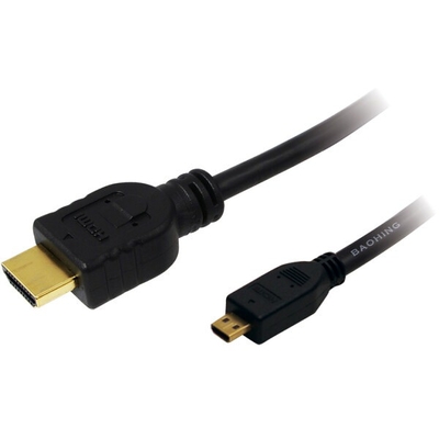 Product Καλώδιο HDMI Logilink  1.4 <-->  micro 1.00m base image