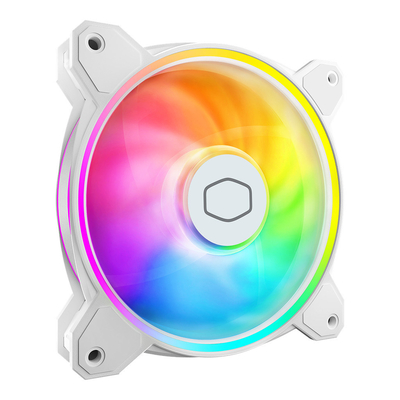 Product Case Fan 12cm Cooler Master MasterFan MF120 Halo2 - White base image