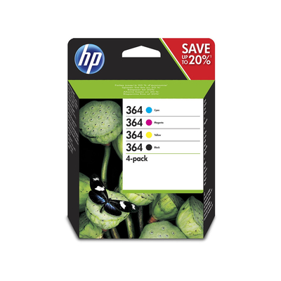 Product Μελάνι HP No.364 4-Pack 250/300 pages (Original) base image