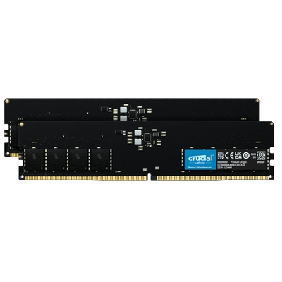 Product Μνήμη RAM Σταθερού DDR5 32GB Crucial 4800 CL40 (2x 16GB) base image