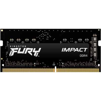 Product Μνήμη RAM Φορητού DDR4 8GB Kingston SODIMM 3200 CL20 Fury Impact base image