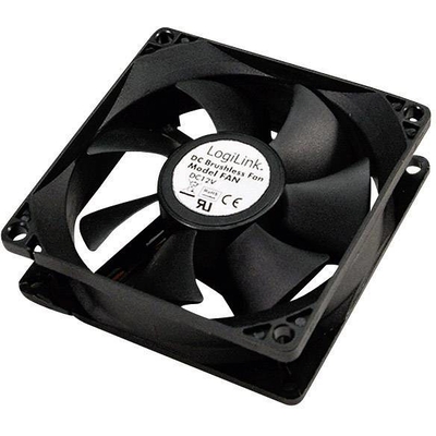 Product Case Fan 12cm Logilink Blower 120x120x25mm base image