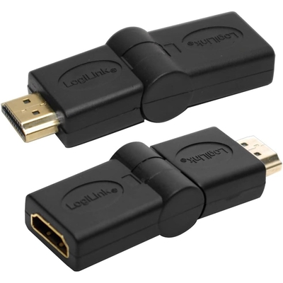 Product Αντάπτορας HDMI Logilink  (F) <-->  (M) 180° rotatable base image
