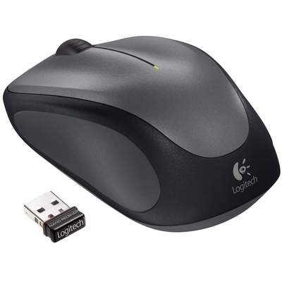 Product Ποντίκι Ασύρματο Logitech M235 Optical USB-A Silver-Black Retail base image