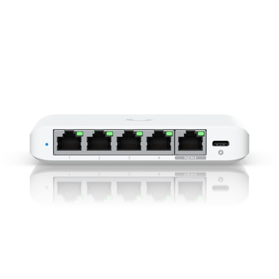 Product Network Switch Ubiquiti USW-Flex-Mini 5Port 2.5Gbps Managed base image