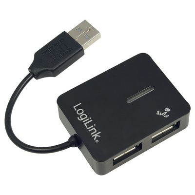 Product USB Hub Logilink 4 Port, USB-A 2.0 passive base image