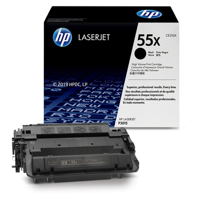 Product Toner HP No. 55X Black 12.500 pages (Original) base image