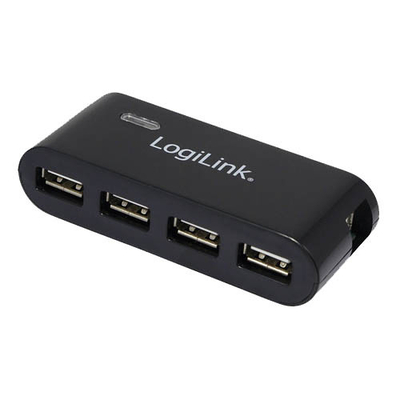 Product USB Hub Logilink 4 Port, USB-A 2.0 active base image