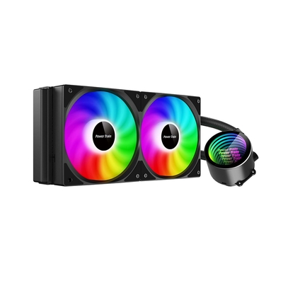 Product Υδρόψυξη Επεξεργαστή Power Train DL-240A ARGB - AMD-Intel Black base image