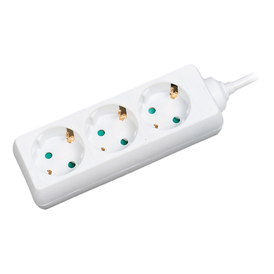 Product Πολύπριζο Logilink socket 3-fold 1.5m / White base image