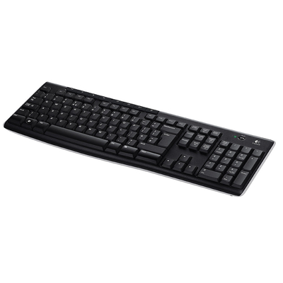 Product Πληκτρολόγιο Ασύρματο Logitech KB K270 Black Retail base image