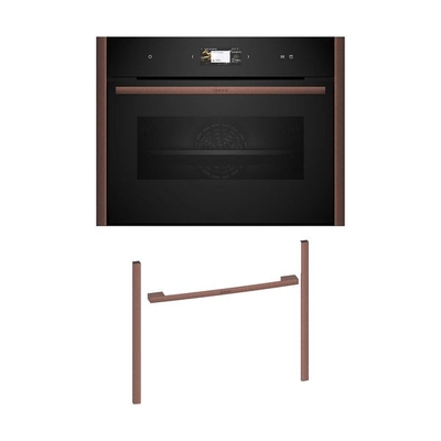 Product Φούρνος Εντοιχιζόμενος Neff NFS45E2B0 C29FS3AY0 & 45cm Brushed Βronze Flex base image