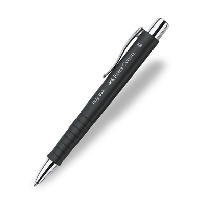 Product Στυλό Faber-Castell Ballpoint Poly Ball XB Black base image