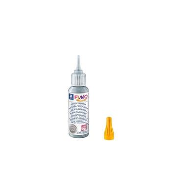 Product Πολυμερικός Πηλός Fimo Deko Gel liquid 50ml, Silver base image