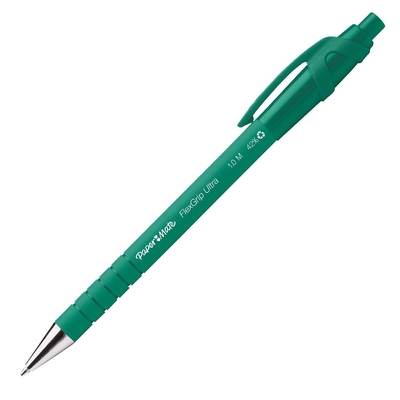 Product Στυλό Papermate Ballpoint Flexgrip Ultra RT M Green 12Stk base image