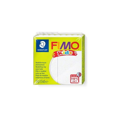 Product Πηλός Fimo Mod.masse Fimo kids White glitter base image