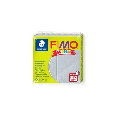 Product Πηλός Fimo Mod.masse Fimo kids glitter Silver base image