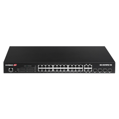 Product Network Switch Edimax Pro 24x GE GS-5424PLC V3 (POE) base image