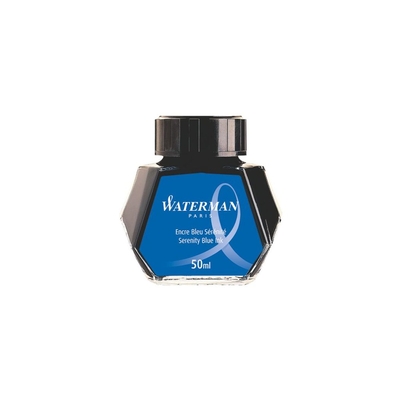 Product Ανταλλακτικό Μελάνι Waterman Ink Bottle Serenity Blue (formerly Florida Blue) base image