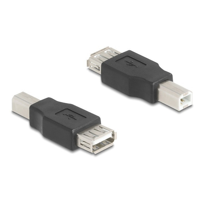 Product Αντάπτορας USB Delock USB 2.0 USB B Plug to USB A Stecker base image